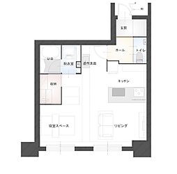 間取図画像 ワンルーム