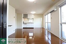 グリーンヴィラ カラビナ　K K201 2階1LDKのリビング/ダイニング