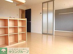 エクレール・みさと 203 2階2LDKのリビング/ダイニング