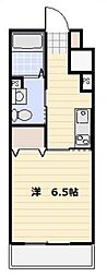 メディカルガーデン谷塚B 1Kの間取図画像