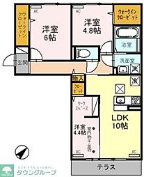 グランドソレーユ 3LDKの間取図画像
