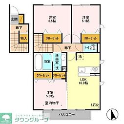 ルーチェ 3LDKの間取図画像