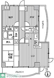 リレント谷塚 3LDKの間取図画像