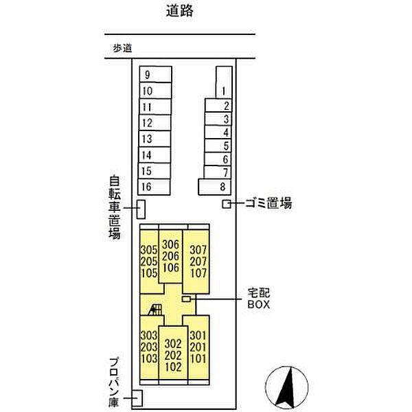 ウィステリア ｜広島県福山市南蔵王町4丁目(賃貸アパート1R・1階・31.80㎡)の写真 その3