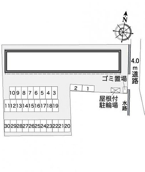 レオパレス駅家近田 ｜広島県福山市駅家町大字近田(賃貸アパート1K・1階・23.61㎡)の写真 その3