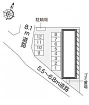 レオパレスプレミール 204 ｜ 広島県福山市山手町2丁目17-8（賃貸アパート1K・2階・26.08㎡） その3