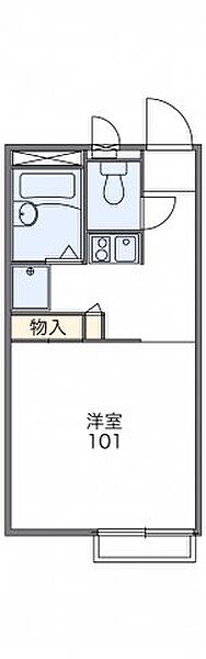 レオパレスフォレストハウス21 104｜広島県福山市南本庄4丁目(賃貸アパート1K・1階・20.28㎡)の写真 その2