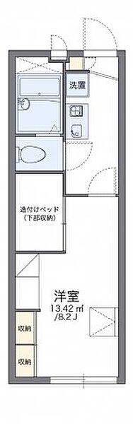 レオパレス愛燦館 ｜広島県福山市南蔵王町4丁目(賃貸アパート1K・2階・22.35㎡)の写真 その2