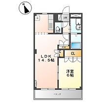 アルファルドII  ｜ 広島県福山市曙町4丁目（賃貸マンション1LDK・1階・45.63㎡） その2