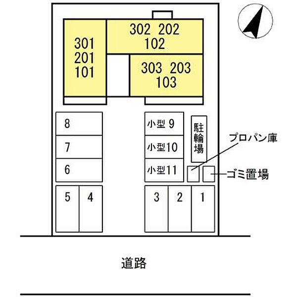 D-roomCVII ｜広島県福山市引野町3丁目(賃貸アパート1LDK・2階・37.78㎡)の写真 その3