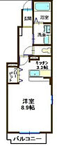 アンソレイエI  ｜ 広島県福山市神辺町字徳田（賃貸アパート1LDK・2階・32.90㎡） その2