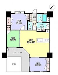 グランディアソラーレ吉塚 3LDKの間取図画像