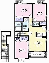 Ｙｅｔｅｒｎｏ　Ｃ 202 ｜ 兵庫県赤穂市六百目町（賃貸アパート3LDK・2階・67.91㎡） その2