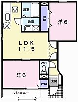 レジデンスしみず 101 ｜ 兵庫県赤穂市清水町（賃貸アパート2LDK・1階・51.79㎡） その2