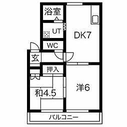 ハイツ西庄 2階