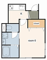 リープラス姫路宮上町 1-A ｜ 兵庫県姫路市宮上町１丁目（賃貸アパート1K・1階・23.48㎡） その2