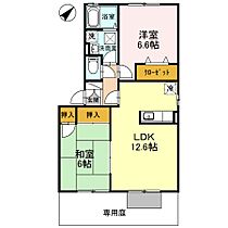 プレミール　II棟 103 ｜ 兵庫県相生市汐見台（賃貸アパート2LDK・1階・56.49㎡） その2