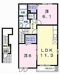 シン．シン．ハウスＡ 2階