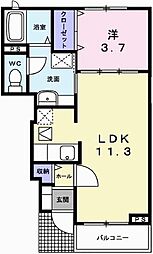 ポーシェガーデン 1階