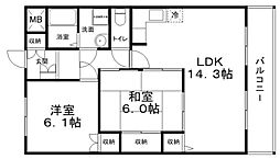 ハイツメロディ 1階