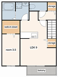 ヴェルデ天満 2階