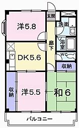 レジデンスＫ1 2階