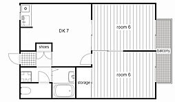 エステートピア宮ノ下II番館 2階