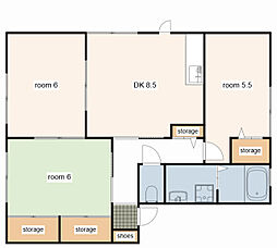 メゾンアルネ 2階