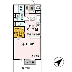 メイプルコート佐土 1階