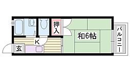 間取図画像 1K