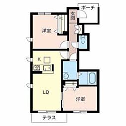 ファミール桜C棟 1階