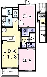 マリッチ赤穂A 2階