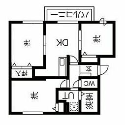 グリーンハイツA・B棟 2階