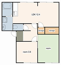 タウニィ高岡 2階