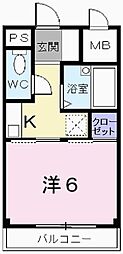 間取図画像 1K