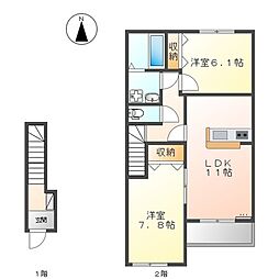 ビーンズフィールド 2階