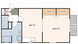 プロヴァンス富永 2階/202