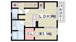 レグルス英賀保 2階