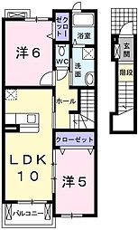 クライネス ドルフ 2階/202