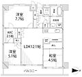キャッスルコート御立3階5.6万円