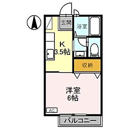 ウエストステージI 2階/205