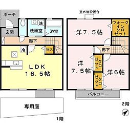 ローズコート今宿 1階/3