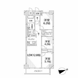 キャッスルコート岩端 6階