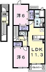 メリディオ ミキ 2階