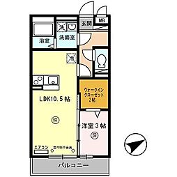 セジュール東阿保 A棟 3階/305