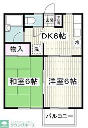 間取図画像 2DK