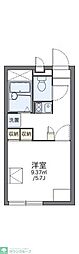 レオパレスガーデン桜ヶ丘 1Kの間取図画像