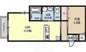 ロイヤルコート南陵町  ｜ 大阪府堺市堺区南陵町１丁（賃貸アパート1LDK・2階・43.07㎡） その2