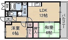 大阪府堺市堺区鉄砲町（賃貸マンション2LDK・7階・54.60㎡） その2