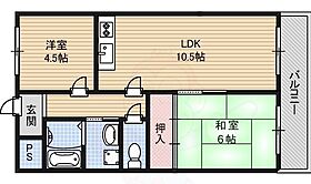 アビコセンターハイツ  ｜ 大阪府大阪市住吉区苅田５丁目（賃貸マンション2LDK・8階・51.00㎡） その2